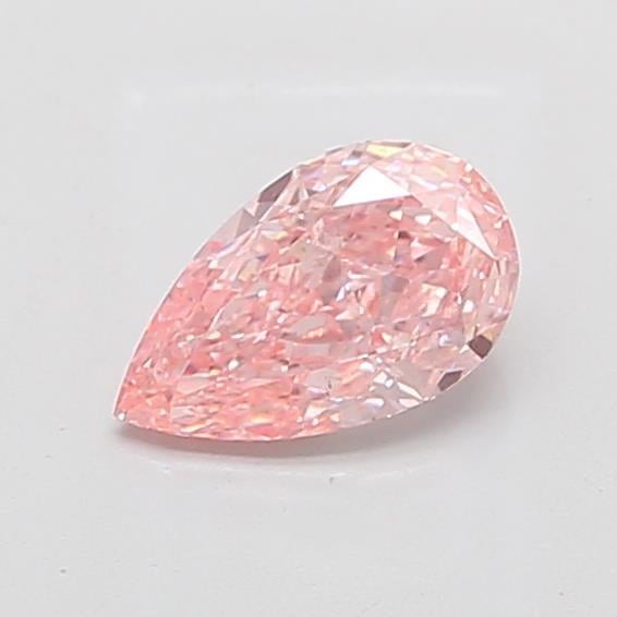 1.22 Ct. Fancy Vivid Pink Pear Lab Grown Diamond