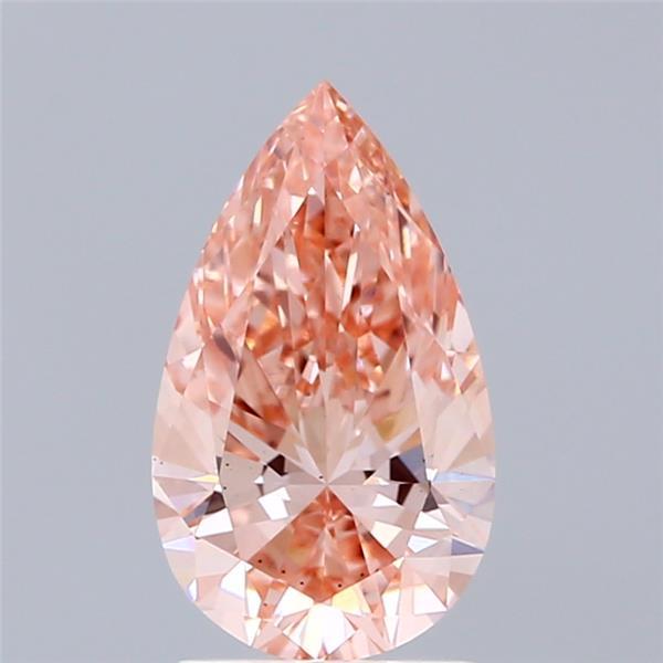 1.50 Ct. Fancy Vivid Pink Pear Lab Grown Diamond