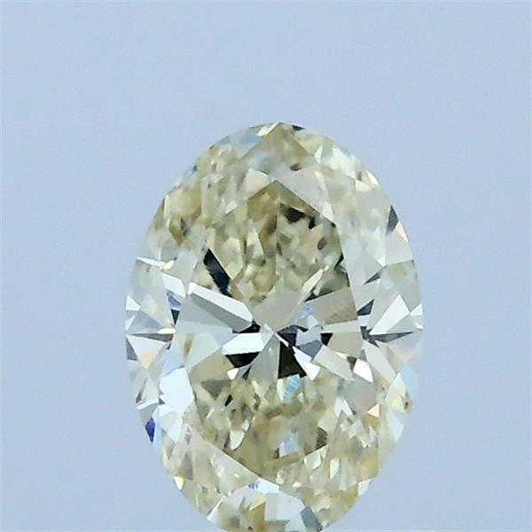 0.60 Ct. Fancy Yellow Oval Lab Grown Diamond