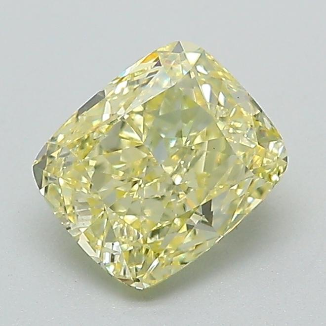1.12 Ct. Fancy Intense Yellow Cushion Lab Grown Diamond