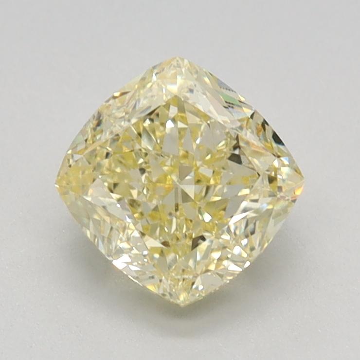 1.10 Ct. Fancy Intense Yellow Cushion Lab Grown Diamond