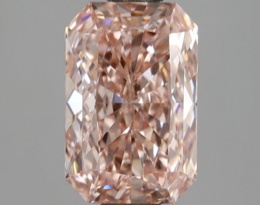 1.53 Ct. Fancy Intense Pink Radiant Lab Grown Diamond