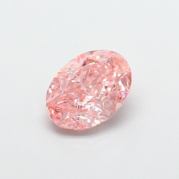1.05 Ct. Fancy Vivid  Pink Oval Lab Grown Diamond