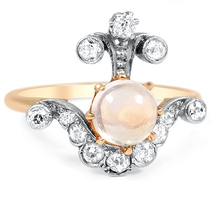 Edwardian Pearl Vintage Ring