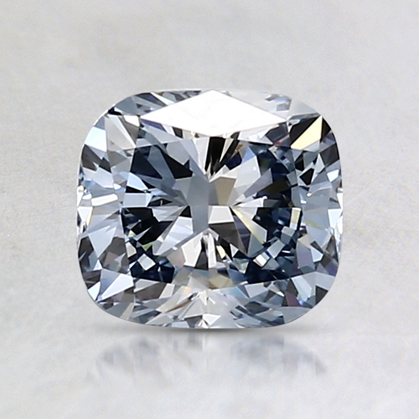 1.10 Ct. Fancy Blue Cushion Lab Grown Diamond