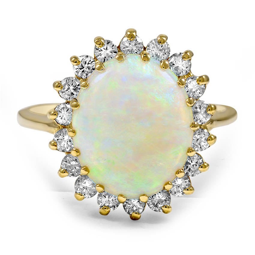 Retro Opal Vintage Ring