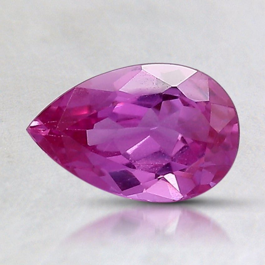 8.2x5.4mm Unheated Pink Pear Kenyan Sapphire