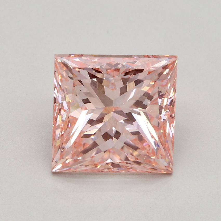 2.31 Ct. Fancy Intense Pink Princess Lab Grown Diamond