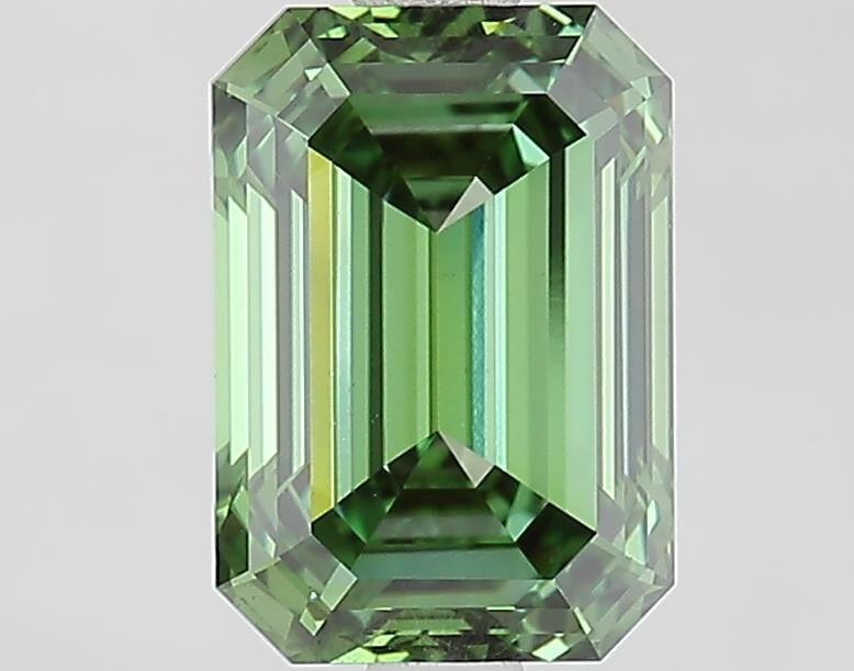 2.23 Ct. Fancy Vivid Green Emerald Lab Grown Diamond