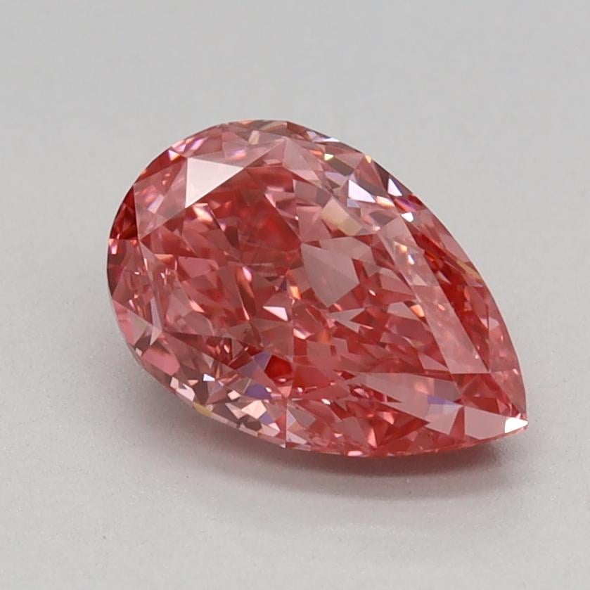 1.04 Ct. Fancy Vivid Pink Pear Lab Grown Diamond