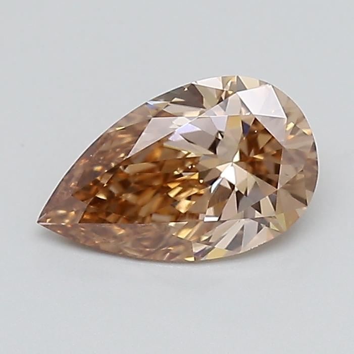 1.05 Ct. Fancy Light  Brown Pear Lab Grown Diamond