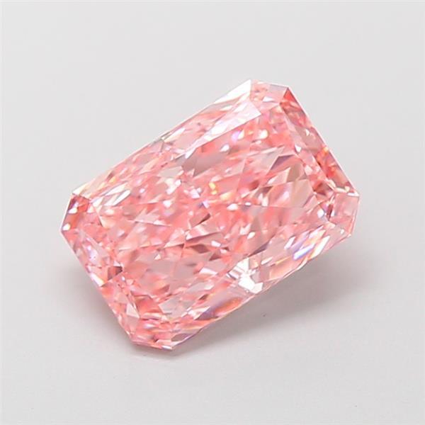 1.86 Ct. Fancy Vivid Pink Radiant Lab Grown Diamond