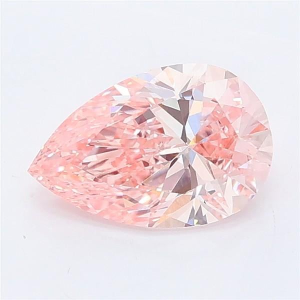 1.05 Ct. Fancy Vivid Pink Pear Lab Grown Diamond