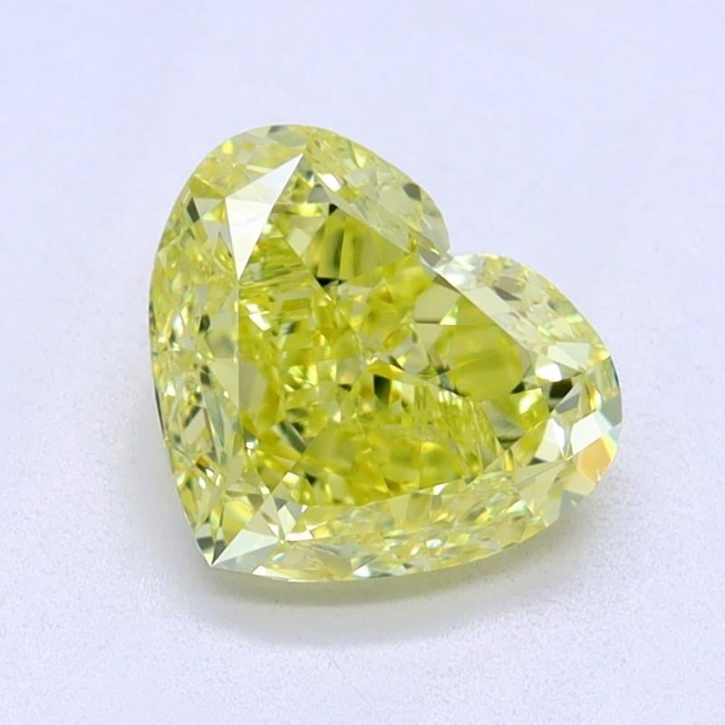 1.00 Ct. Intense Yellow Heart Diamond