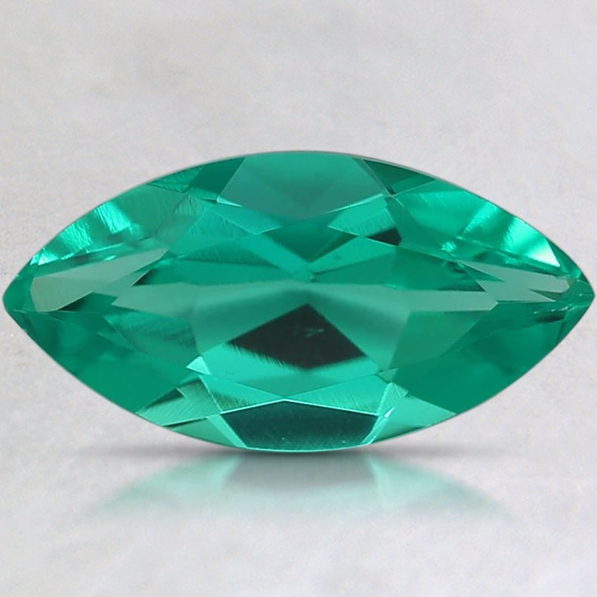 10x5mm Marquise Lab Created Emerald