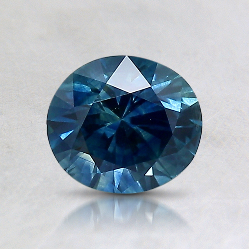 6.4x5.6mm Blue Oval Montana Sapphire