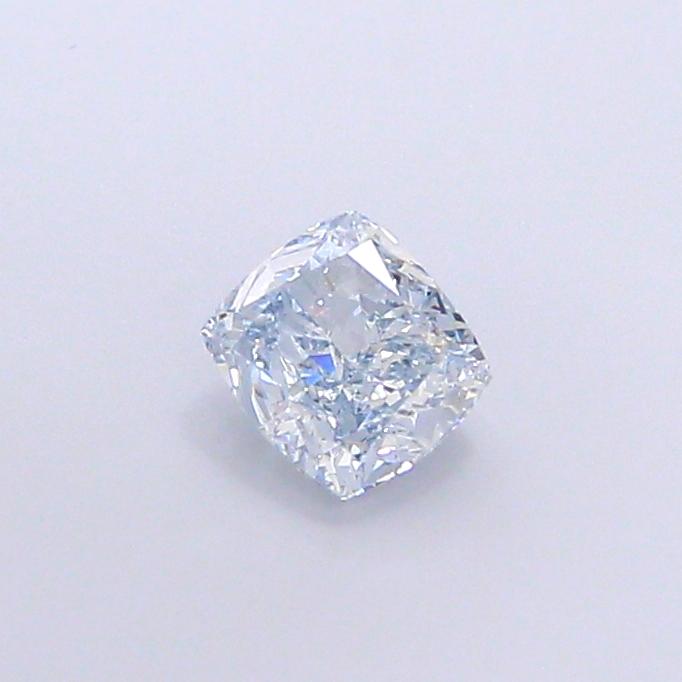 1.01 Ct. Fancy Light  Blue Cushion Lab Grown Diamond