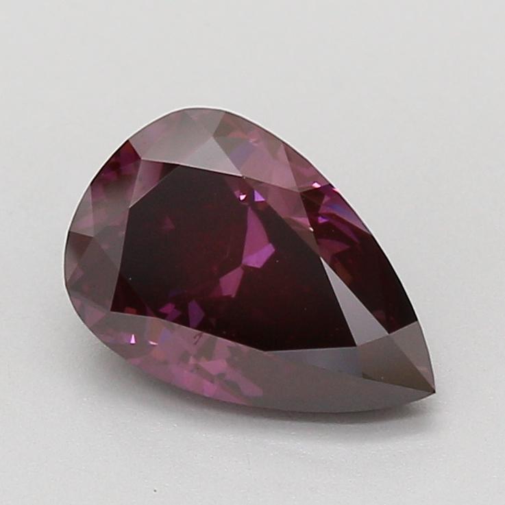 2.08 Ct. Fancy Deep Pink Pear Lab Grown Diamond