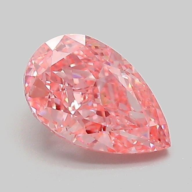 1.07 Ct. Fancy Vivid Pink Pear Lab Grown Diamond