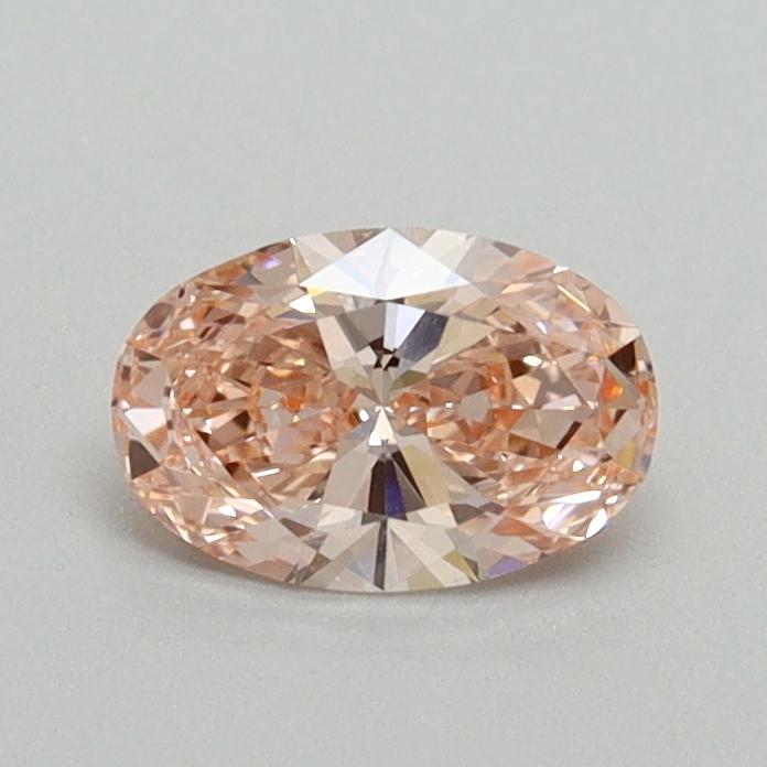 0.50 Ct. Fancy Vivid Pink Oval Lab Grown Diamond