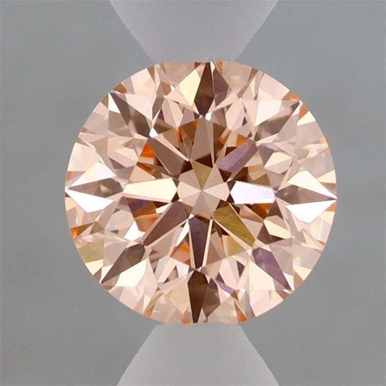 1.08 Ct. Fancy Vivid  Pink Round Lab Grown Diamond