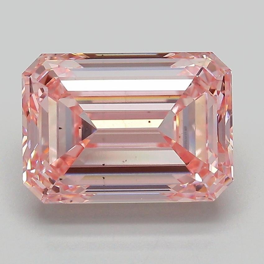 5.53 Ct. Fancy Intense Pink Emerald Lab Grown Diamond
