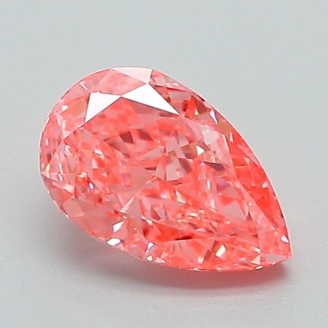 1.05 Ct. Fancy Vivid Pink Pear Lab Grown Diamond