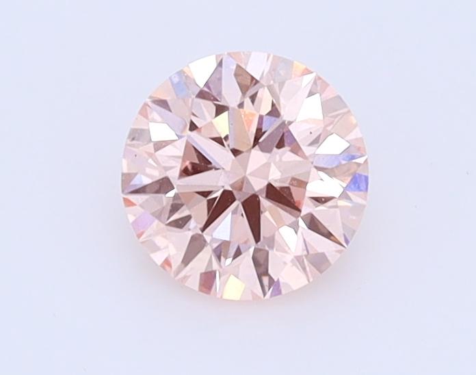 0.58 Ct. Fancy  Pink Round Lab Grown Diamond