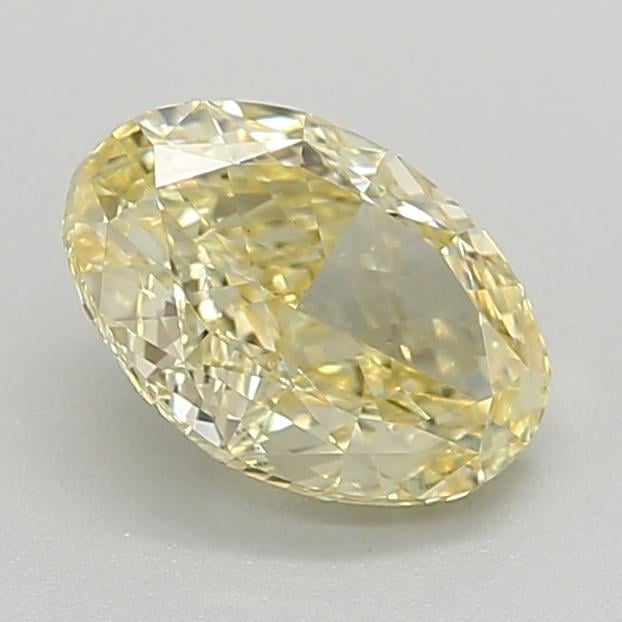 1.20 Ct. Fancy Intense Yellow Oval Lab Grown Diamond