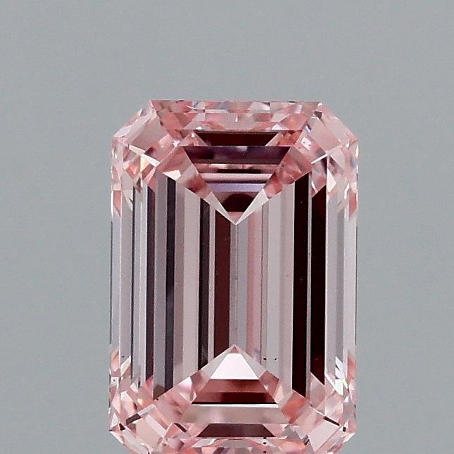 1.01 Ct. Fancy Intense Pink Emerald Lab Grown Diamond