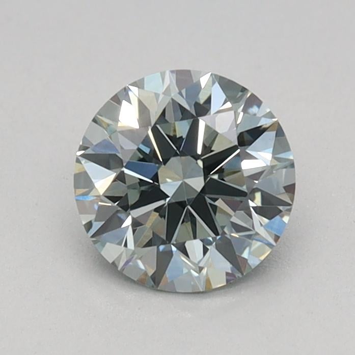 0.51 Ct. Fancy Intense Green Round Lab Grown Diamond