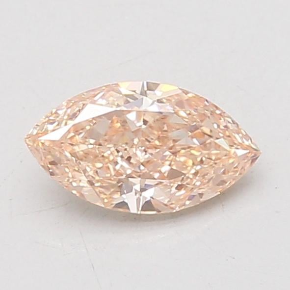 0.74 Ct. Fancy Light Orange Brown Marquise Lab Grown Diamond