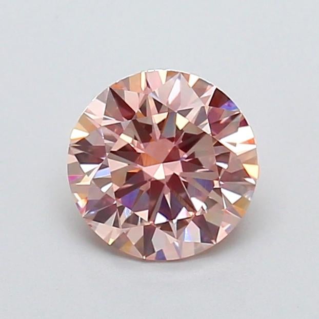 1.36 Ct. Fancy Pink Round Lab Grown Diamond