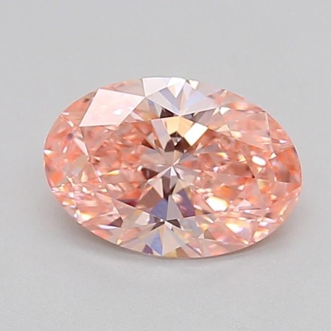 1.34 Ct. Fancy Vivid  Pink Oval Lab Grown Diamond
