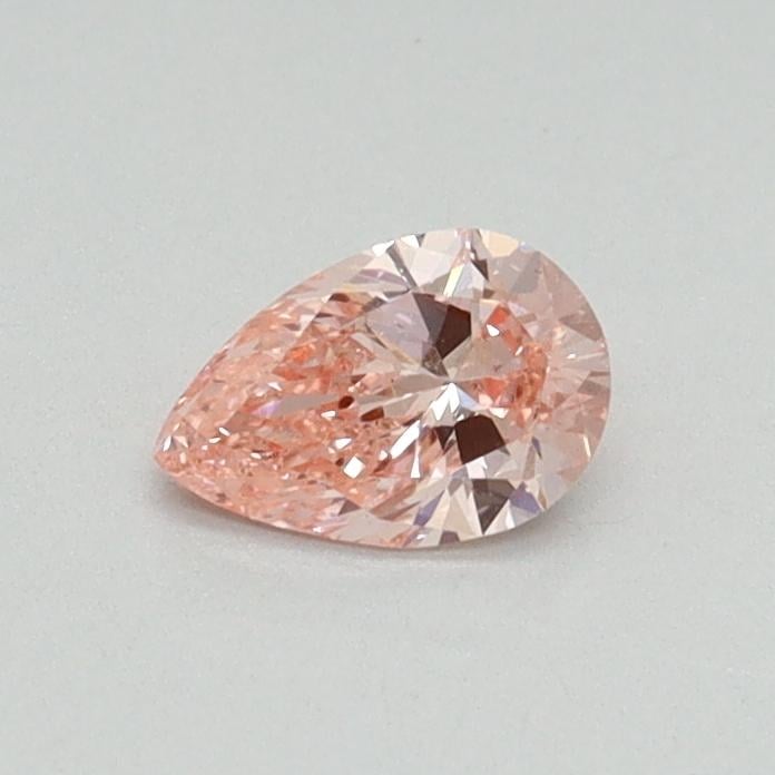 0.30 Ct. Fancy Vivid Pink Pear Lab Grown Diamond