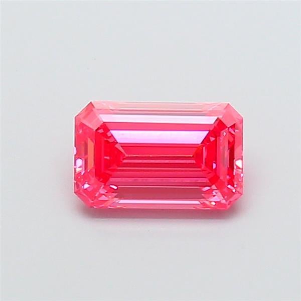1.67 Ct. Fancy Vivid  Pink Emerald Lab Grown Diamond