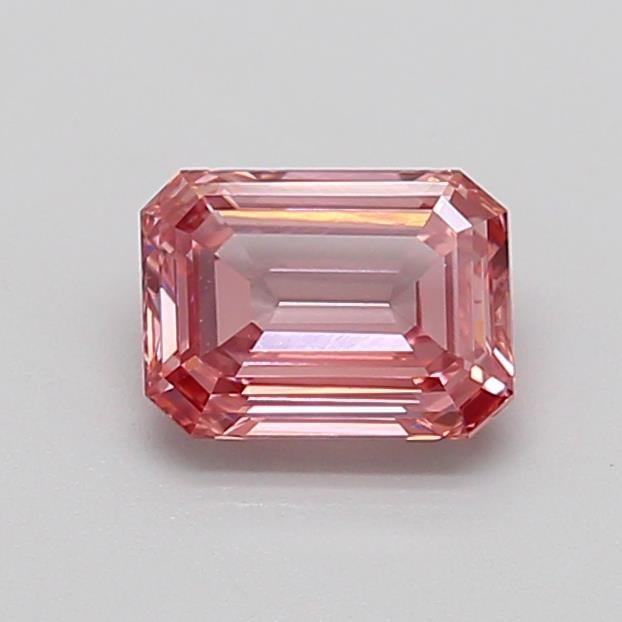 1.04 Ct. Fancy Intense Brownish Pink Emerald Lab Grown Diamond