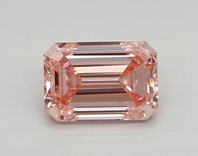 0.76 Ct. Fancy Intense Pink Emerald Lab Grown Diamond