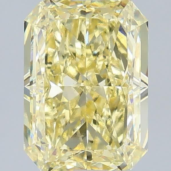 3.02 Ct. Fancy Intense Yellow Radiant Lab Grown Diamond