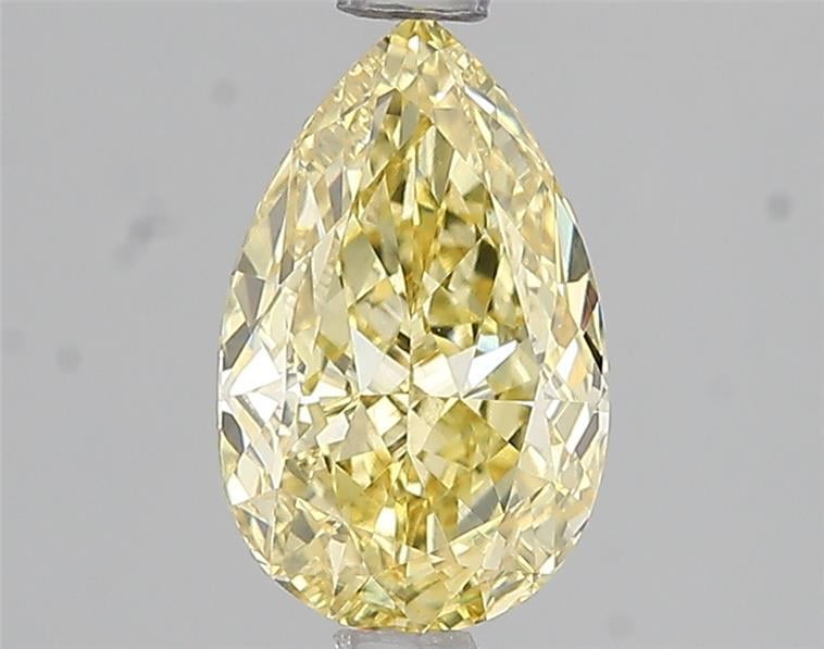 1.51 Ct. Fancy Intense Yellow Pear Lab Grown Diamond