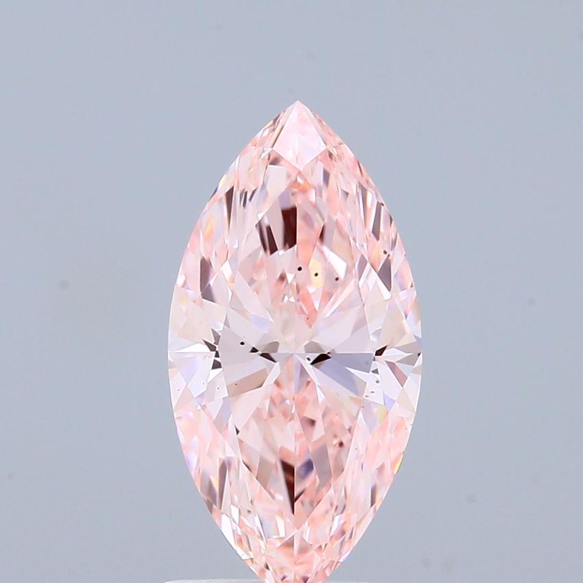 1.52 Ct. Fancy Pink Marquise Lab Grown Diamond