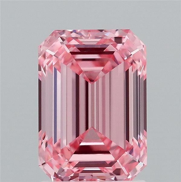 2.09 Ct. Fancy Vivid Pink Emerald Lab Grown Diamond