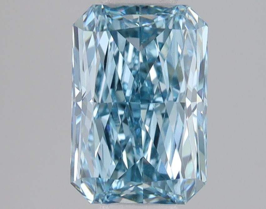2.03 Ct. Fancy Vivid Blue Radiant Lab Grown Diamond