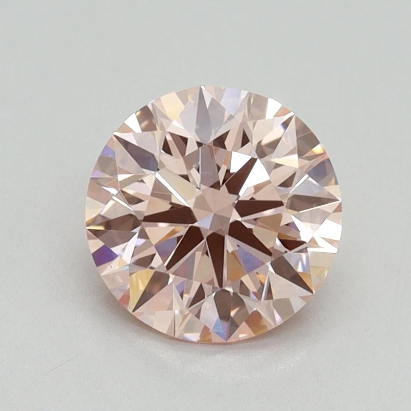 1.33 Ct. Fancy Intense Pink Round Lab Grown Diamond