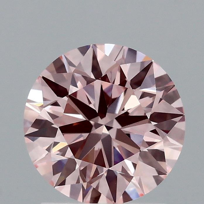 1.60 Ct. Fancy Intense Pink Round Lab Grown Diamond