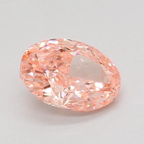 1.00 Ct. Fancy Vivid Pink Oval Lab Grown Diamond