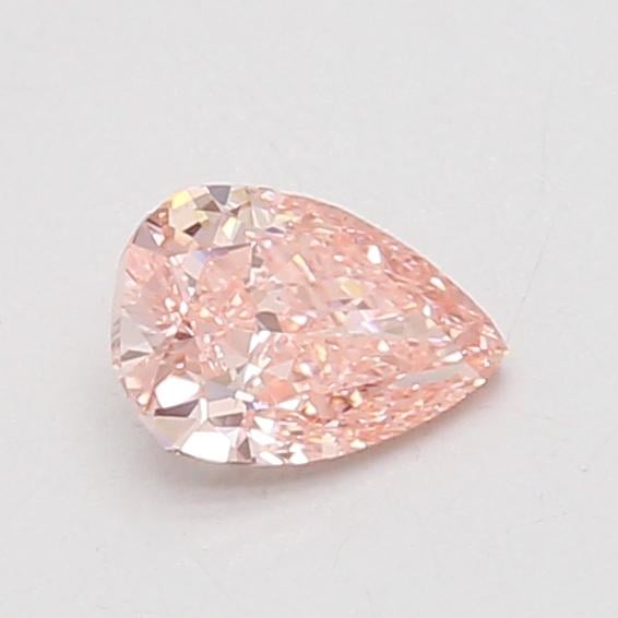 0.59 Ct. Fancy Vivid Pink Pear Lab Grown Diamond