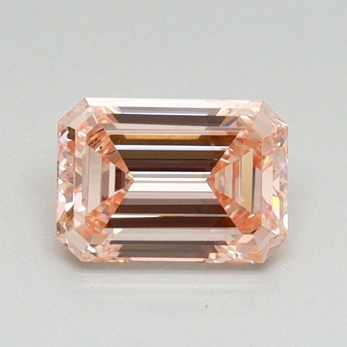 0.71 Ct. Fancy Intense Pink Emerald Lab Grown Diamond