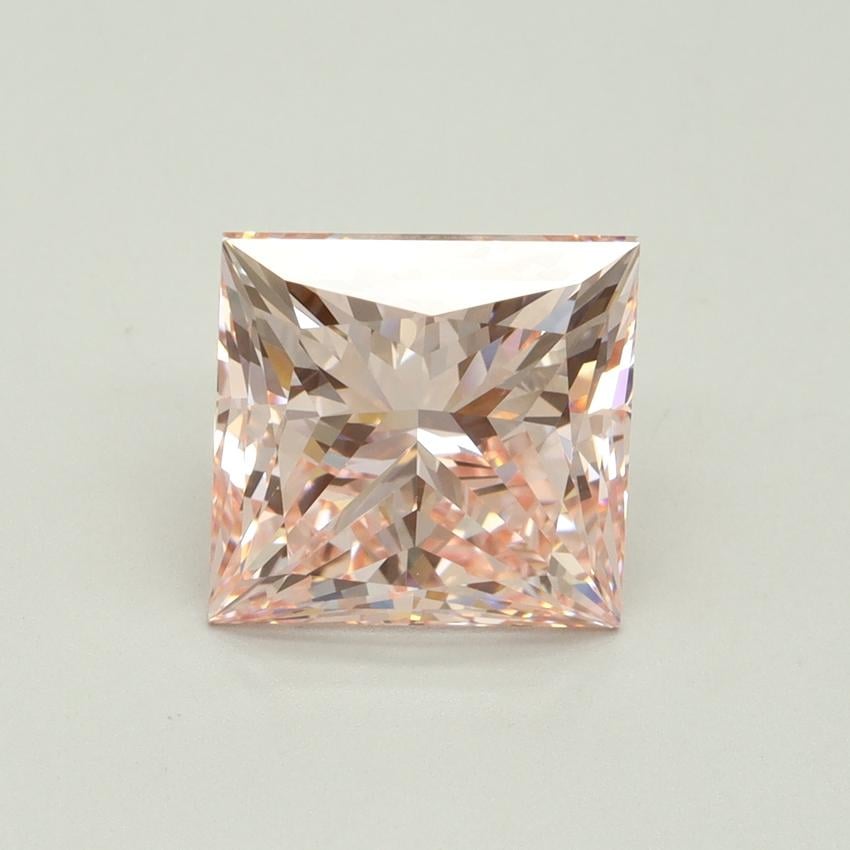 4.31 Ct. Fancy Intense Pink Princess Lab Grown Diamond