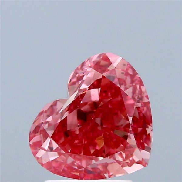 2.07 Ct. Fancy Vivid  Pink Heart Lab Grown Diamond